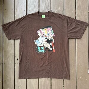 Rare Warugaki FLCL Haruko Haruhara T-Shirt Size Large Anime